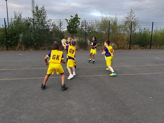 Yr56 Netball tournament at Telford Langely